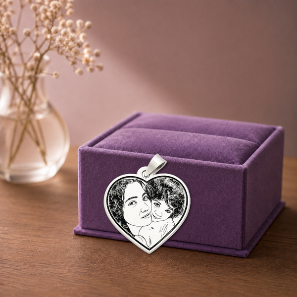Full Size Heart Pendant