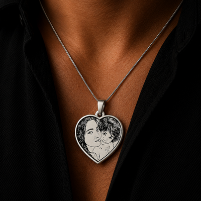 Full Size Heart Pendant