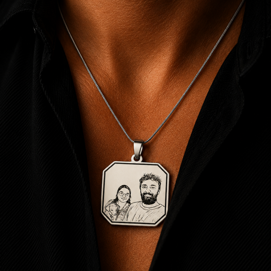 Octagonal Shape Pendant