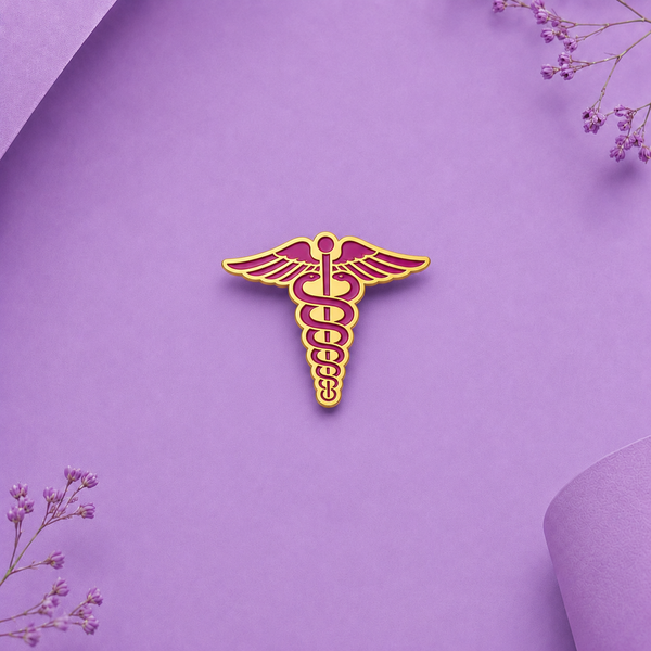 Doctor Symbol Brooch Pin
