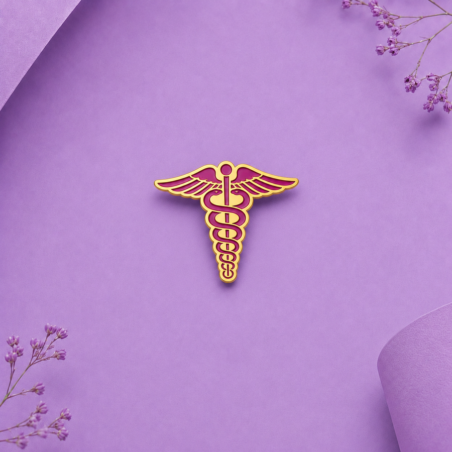 Doctor Symbol Brooch Pin