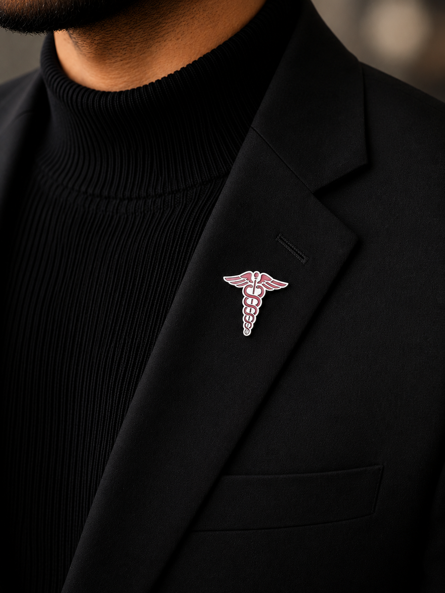 Doctor Symbol Brooch Pin