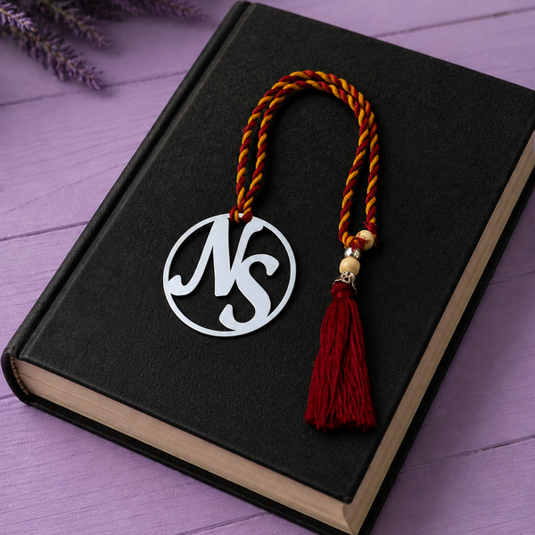 Letter Charm Bookmark