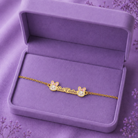 Name engraved bracelet