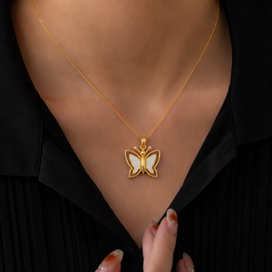 Classic Butterfly Mother's Milk Pendant