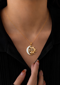 Sun, Moon & Stars Mother Milk Pendant
