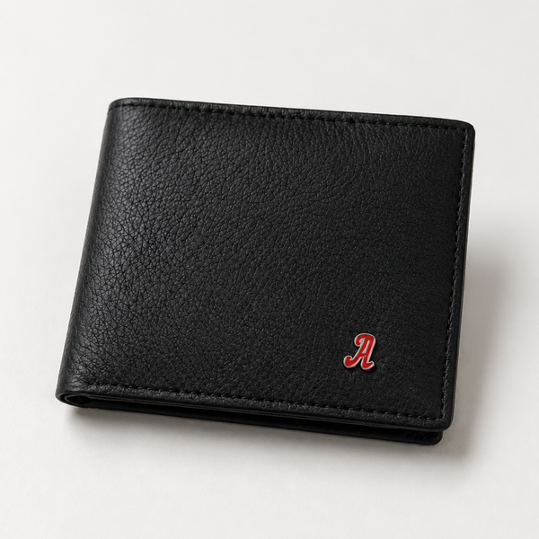 Enamel Initial Wallet