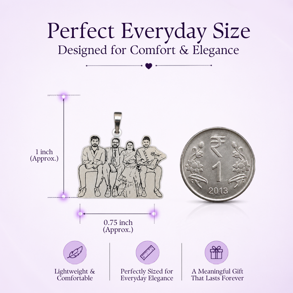 Family Photo Pendant