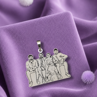 Family Photo Pendant