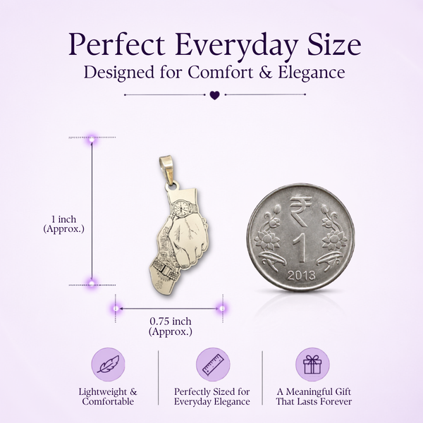 Holding Hands Pendant