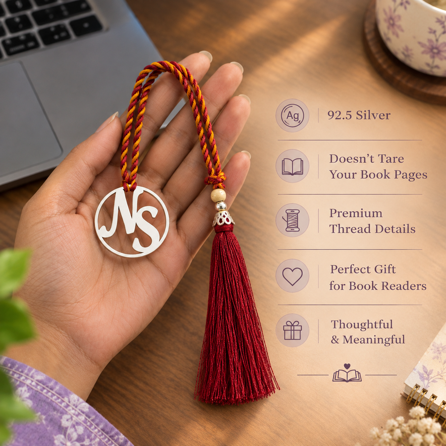 Letter Charm Bookmark