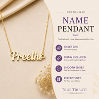 Customized Name Pendant