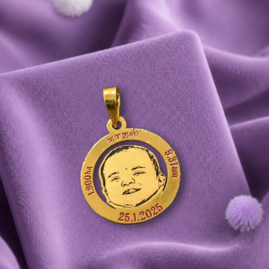 New Born Baby Pendant