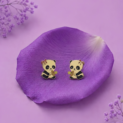 Panda Earring