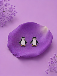Penguin Earring