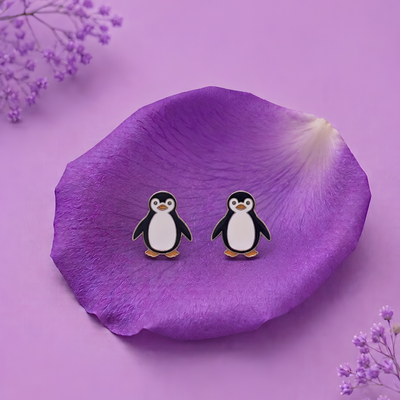 Penguin Earring