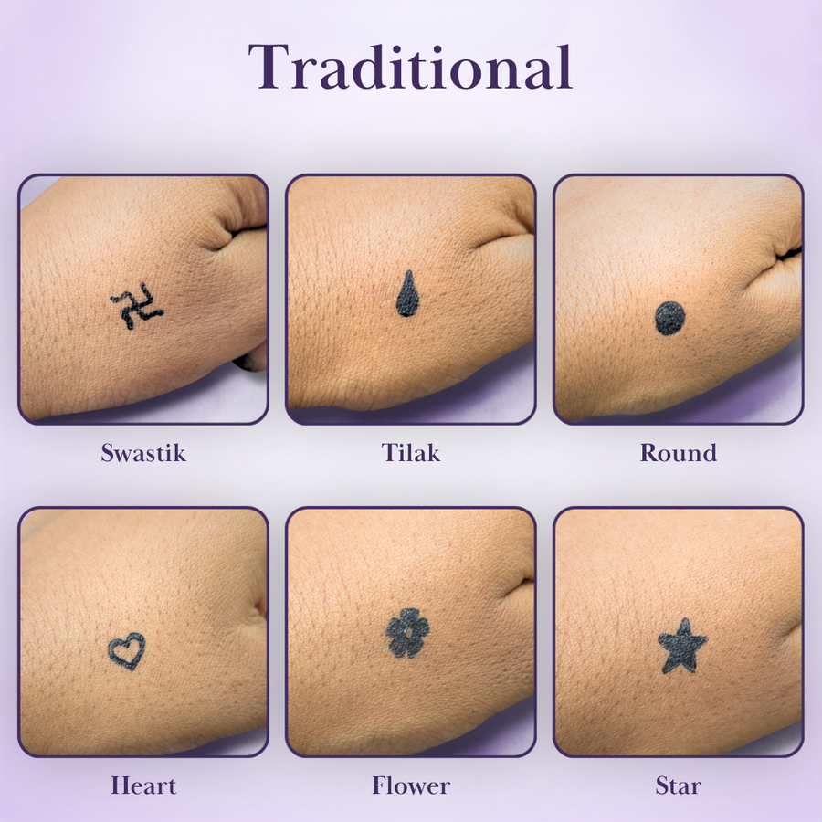 Set of 6 (Pottu Kuchi)
