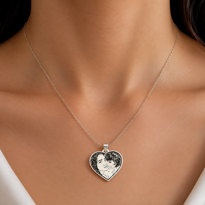 Full Size Heart Pendant